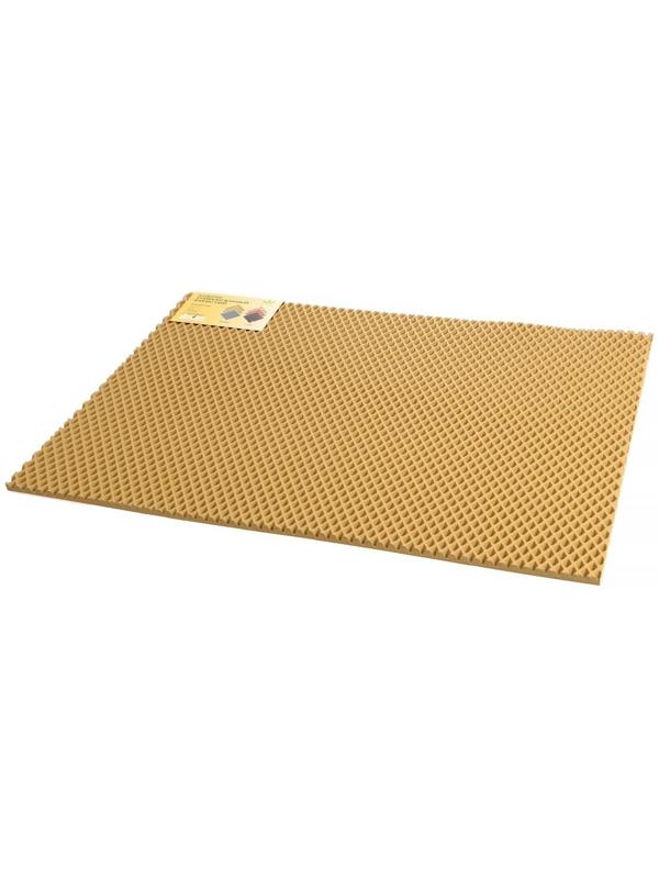 Коврик eva универсальный Eco-cover, Ромб 50 х 67 см, бежевый