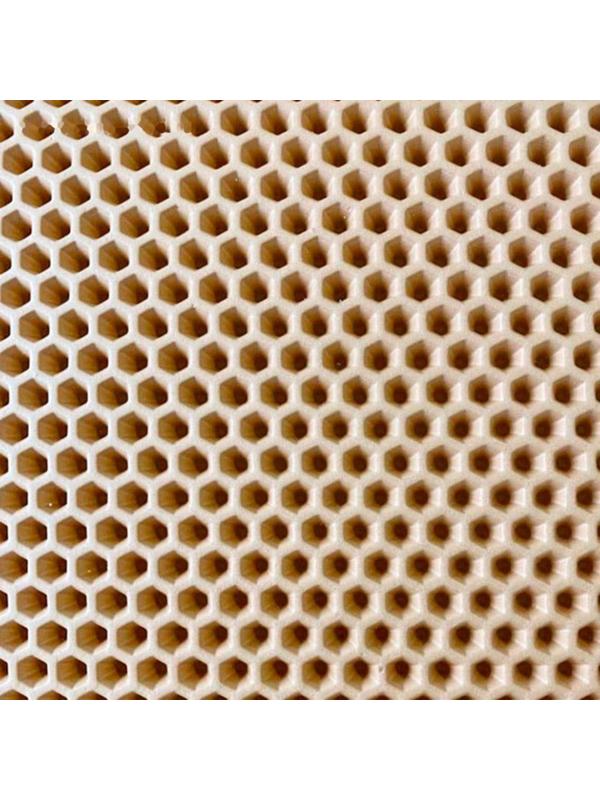 Коврик eva универсальный Grand Caratt, Соты 50 х 67 см, бежевый