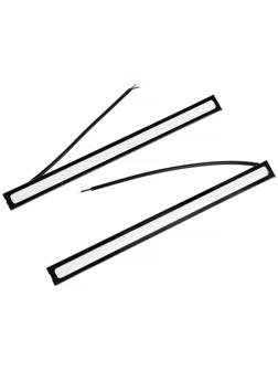 Дневные ходовые огни MZ0010 COB, 12 В, синий свет, набор 2 шт