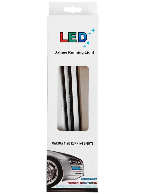 Дневные ходовые огни MZ0010 COB, 12 В, синий свет, набор 2 шт