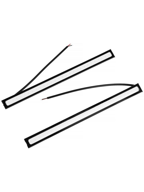 Дневные ходовые огни MZ0010 COB, 12 В, синий свет, набор 2 шт