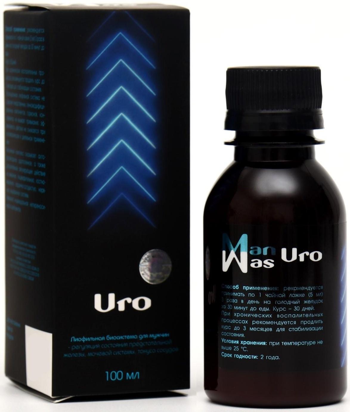 Концентрат ManMas Uro, 100 мл