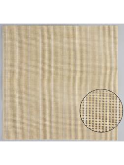 Канва для вышивания, страмин, 35 × 35 ± 2 см, цвет бежевый