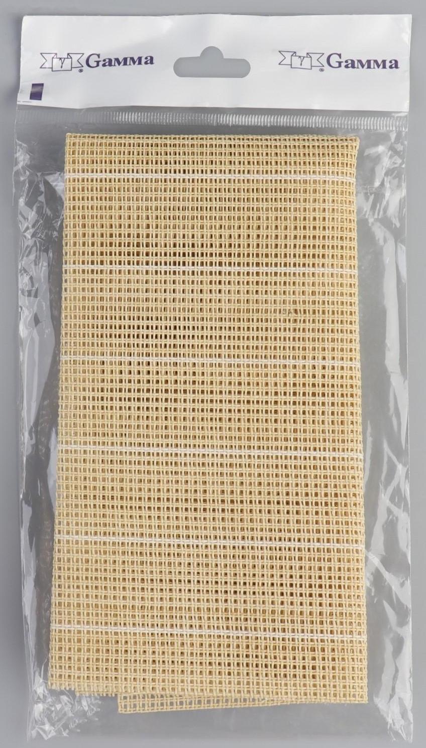 Канва для вышивания ковра, страмин, 45 × 45 ± 2 см, цвет бежевый