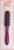 Брашинг, прорезиненная ручка, d = 1,8/4 × 22,5 см, цвет фиолетовый