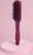 Расчёска массажная, прорезиненная ручка, 3,8 × 22,7 см, цвет фиолетовый