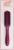 Расчёска массажная, прорезиненная ручка, 3,8 × 22,7 см, цвет фиолетовый