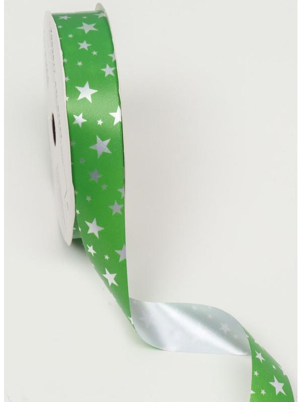 Лента для декора и подарков, звезды, 2 см х 45 м