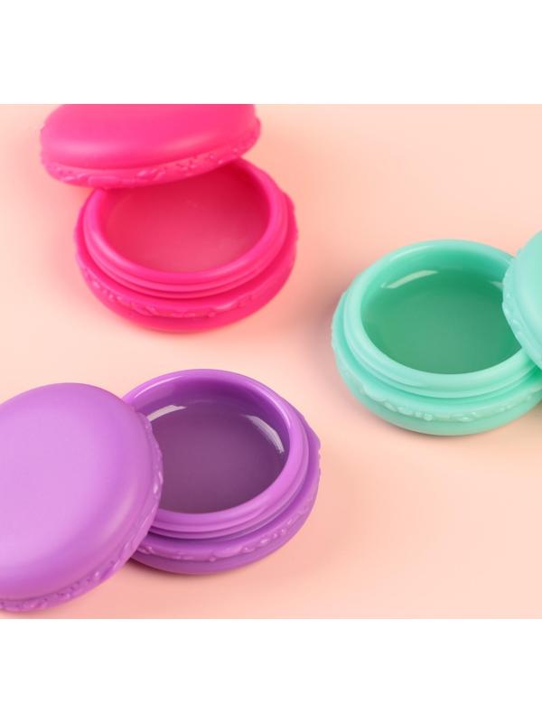 Детский блеск для губ в макаруне «Единорог», МИКС цветов и ароматов, 10 г