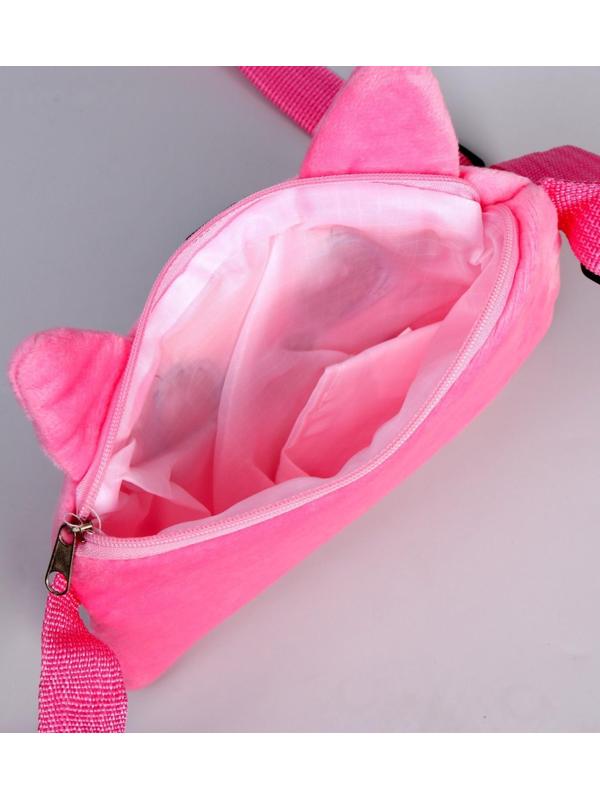 Сумка детская «Плюшевый котик», 17х13х3 см