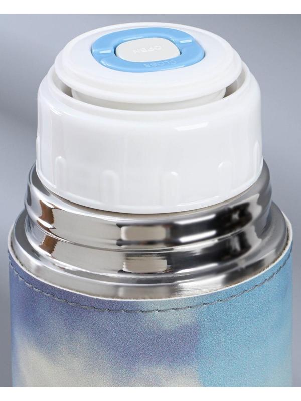 Термос «Гора» в кожзаме, MODE FORREST, 750 мл, время сохранения тепла 6-12 ч