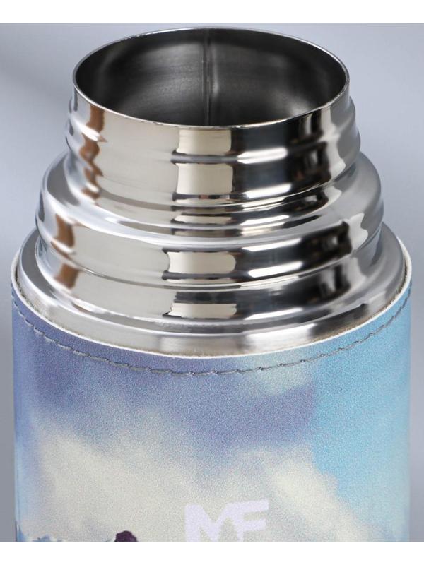 Термос «Гора» в кожзаме, MODE FORREST, 750 мл, время сохранения тепла 6-12 ч