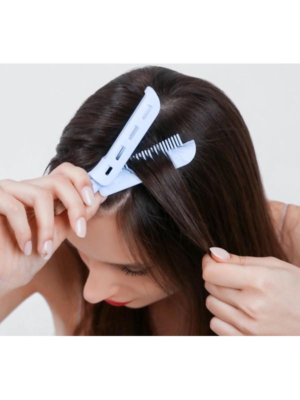 Бигуди-зажим для чёлки, d = 3,2 см, 11 см, цвет МИКС