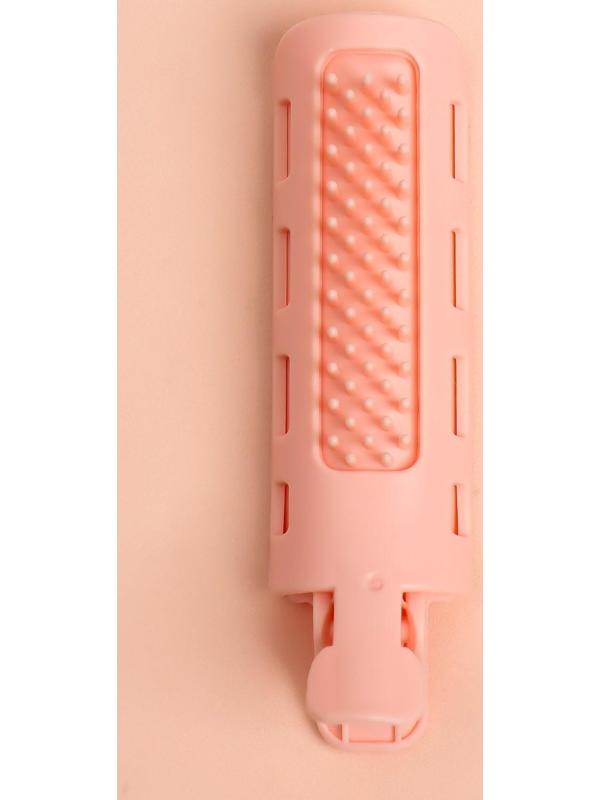 Бигуди-зажим для чёлки, d = 3,2 см, 11 см, цвет МИКС