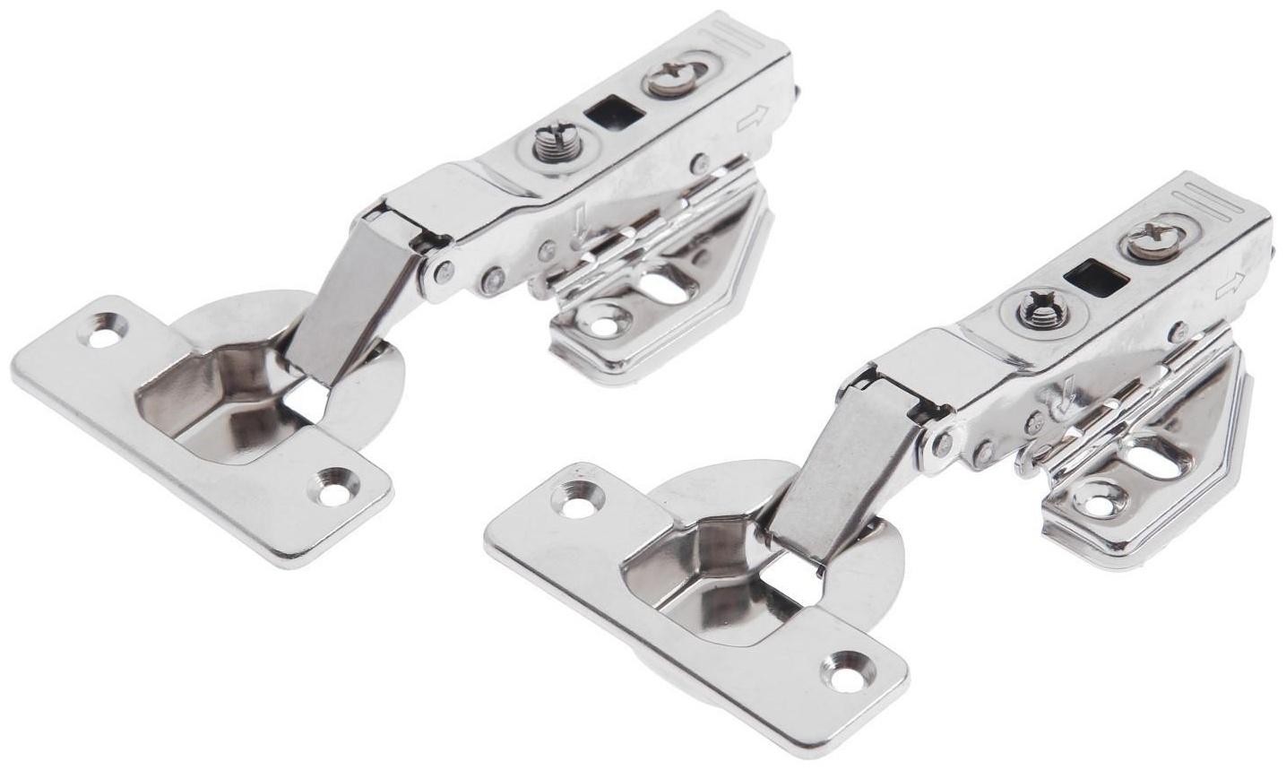 Комплект направляющих для поворотных дверей ТУНДРА L=350 мм., H=35 мм.