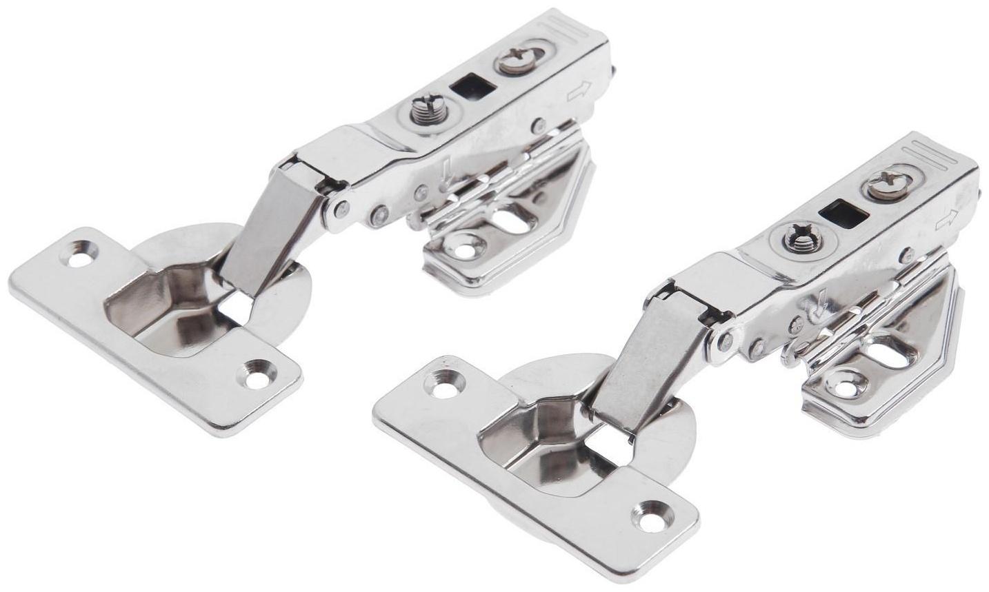 Комплект направляющих для поворотных дверей ТУНДРА L=450 мм., H=35 мм.