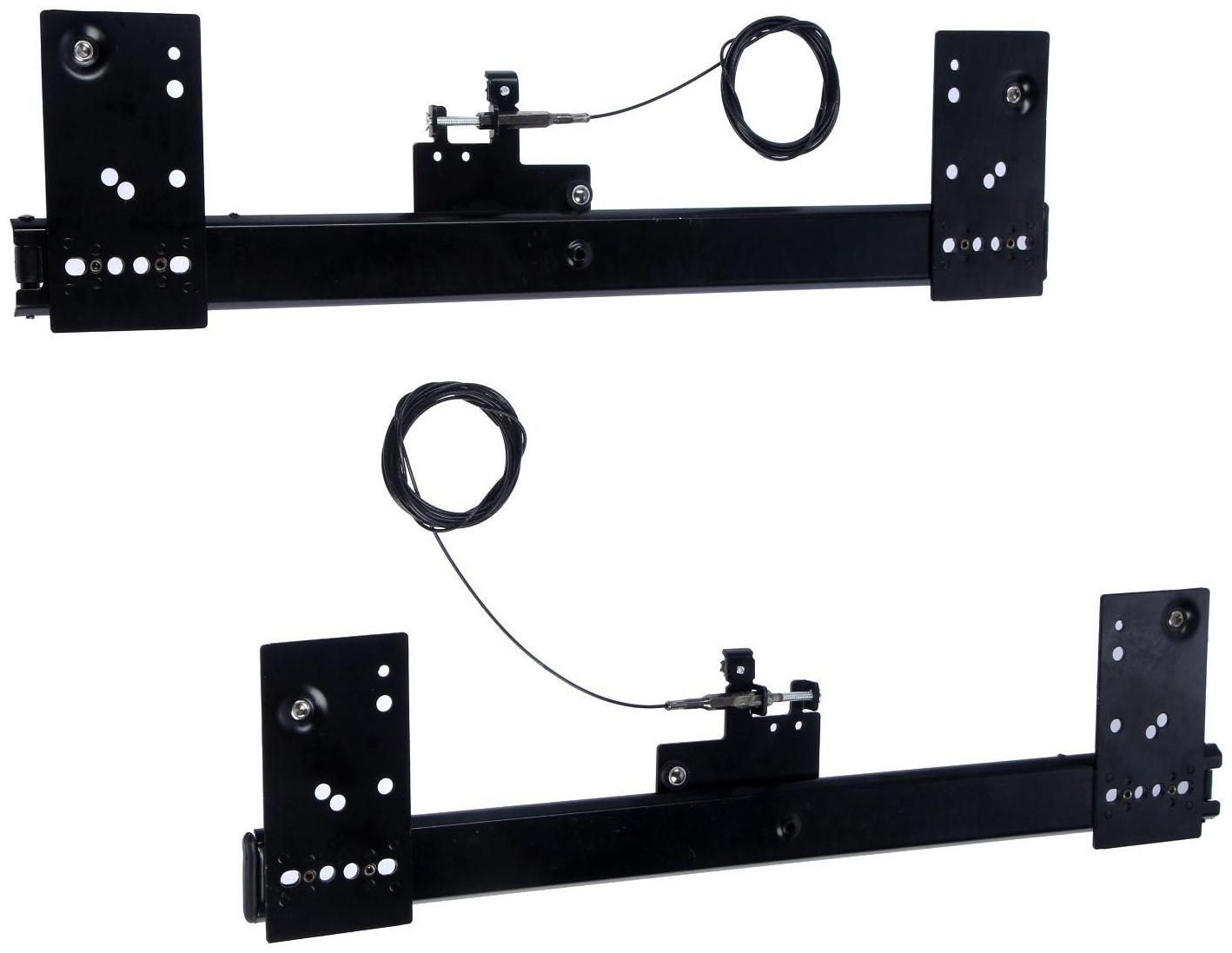 Комплект направляющих для поворотных дверей ТУНДРА L=450 мм., H=35 мм.