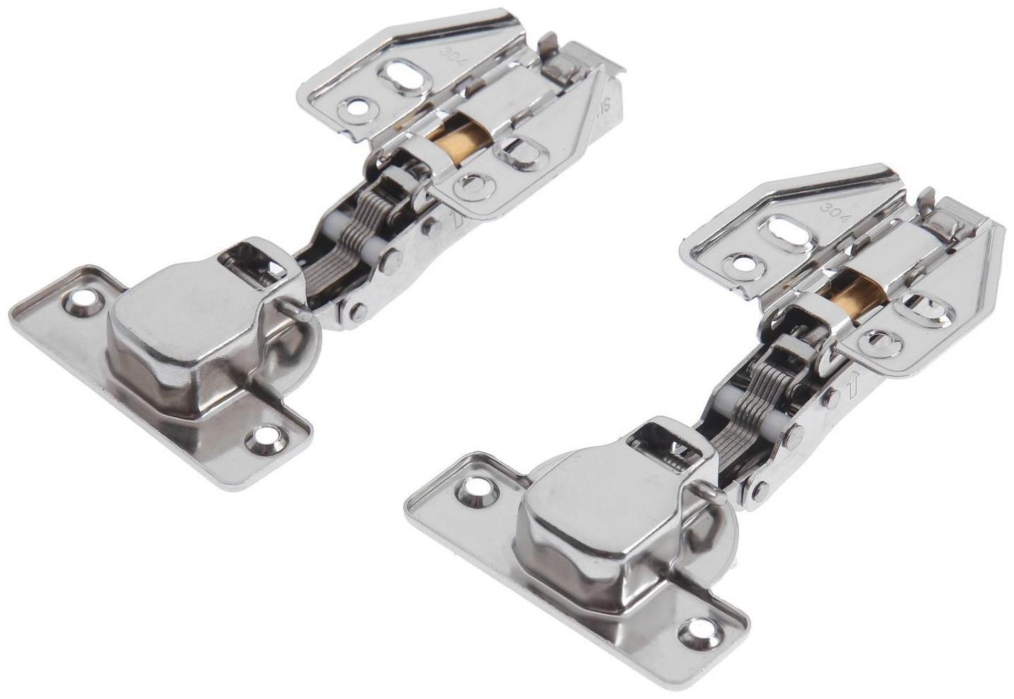 Комплект направляющих для поворотных дверей ТУНДРА L=450 мм., H=35 мм.