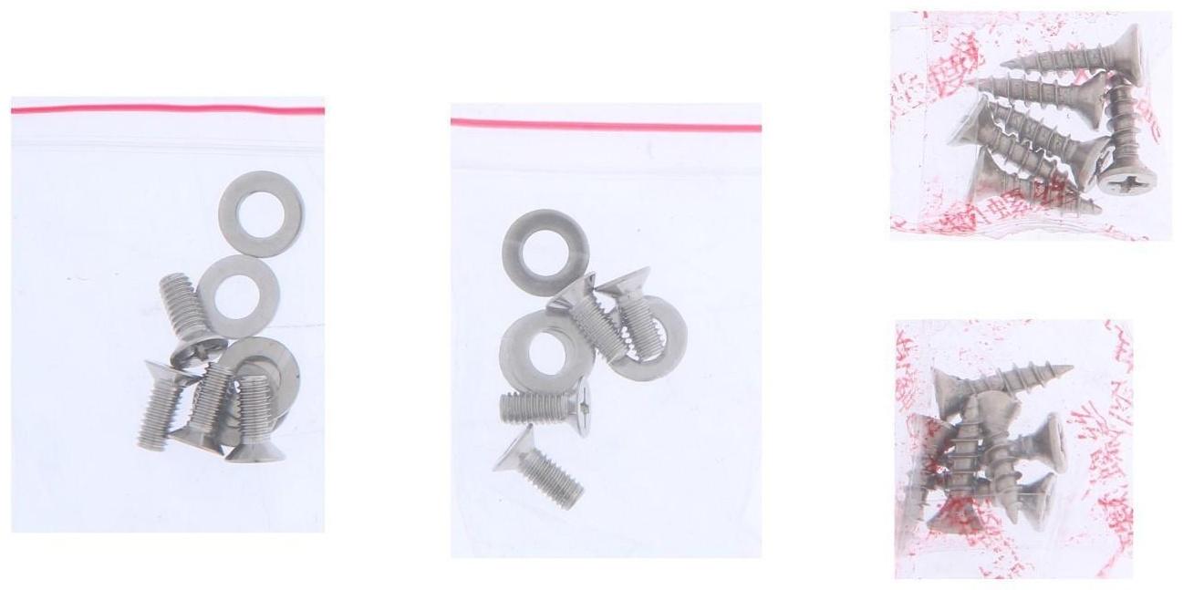 Комплект направляющих для поворотных дверей ТУНДРА L=450 мм., H=35 мм.