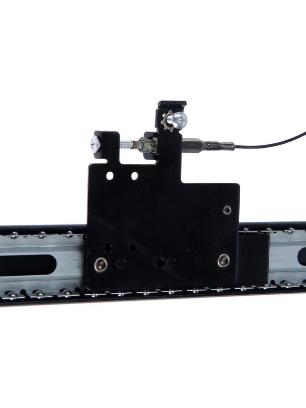 Комплект направляющих для поворотных дверей ТУНДРА L=450 мм., H=35 мм.