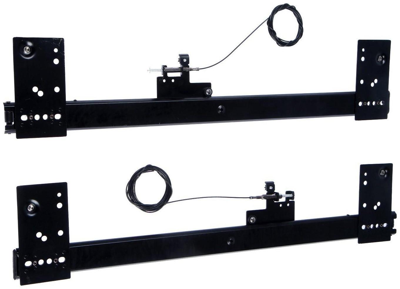 Комплект направляющих для поворотных дверей ТУНДРА L=550 мм., H=35 мм.