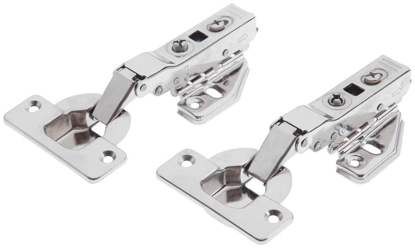 Комплект направляющих для поворотных дверей ТУНДРА L=550 мм., H=35 мм.