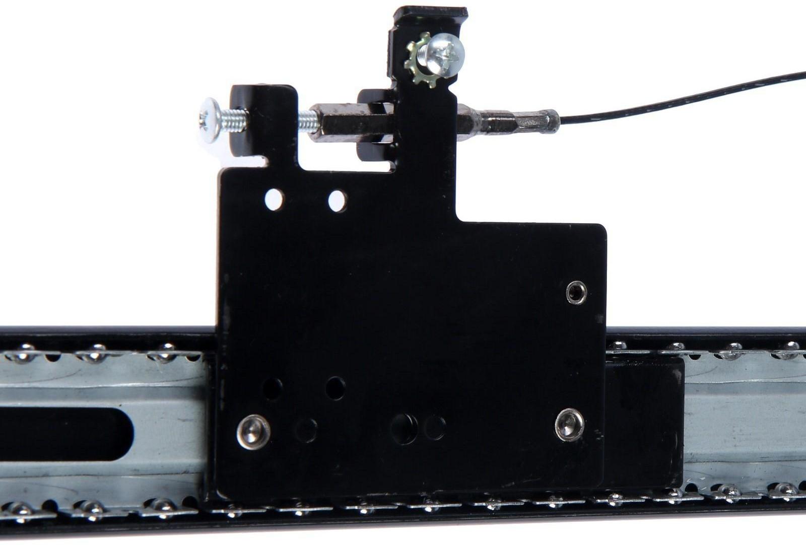 Комплект направляющих для поворотных дверей ТУНДРА L=550 мм., H=35 мм.