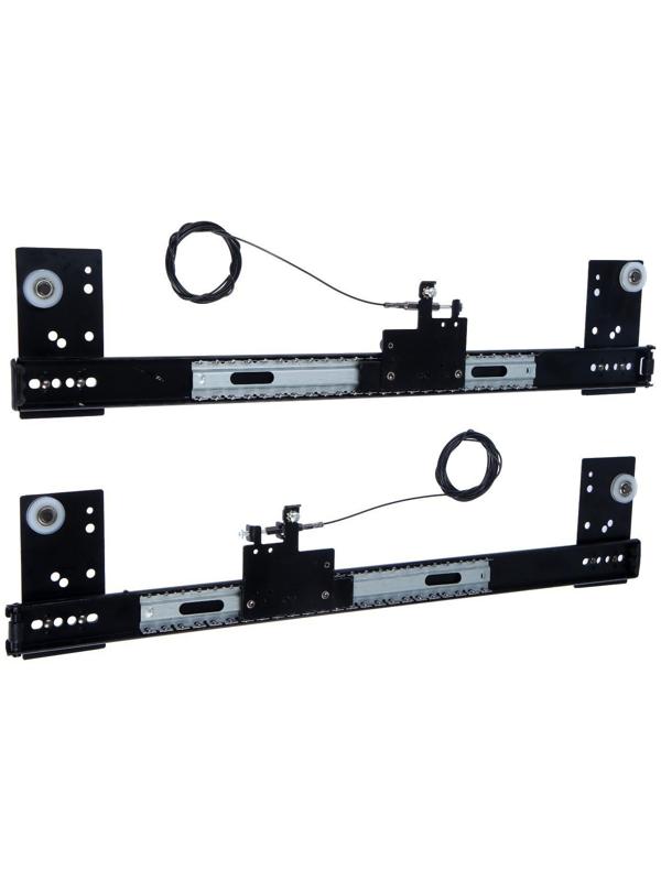 Комплект направляющих для поворотных дверей ТУНДРА L=550 мм., H=35 мм.