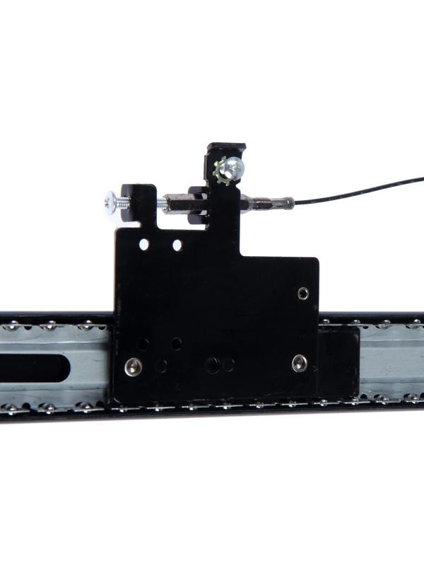 Комплект направляющих для поворотных дверей ТУНДРА L=550 мм., H=35 мм.
