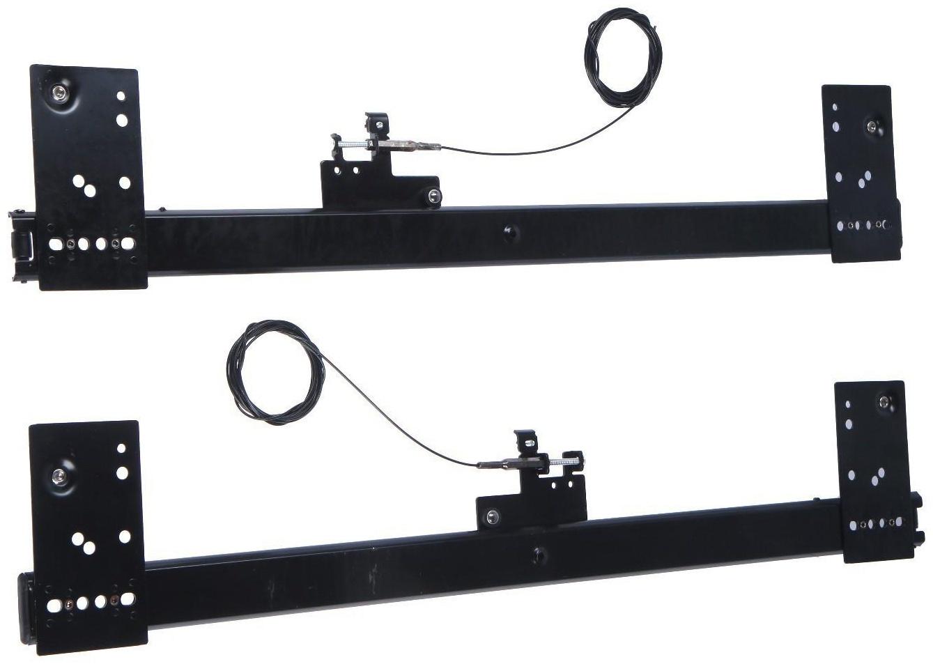 Комплект направляющих для поворотных дверей ТУНДРА L=600 мм., H=35 мм.