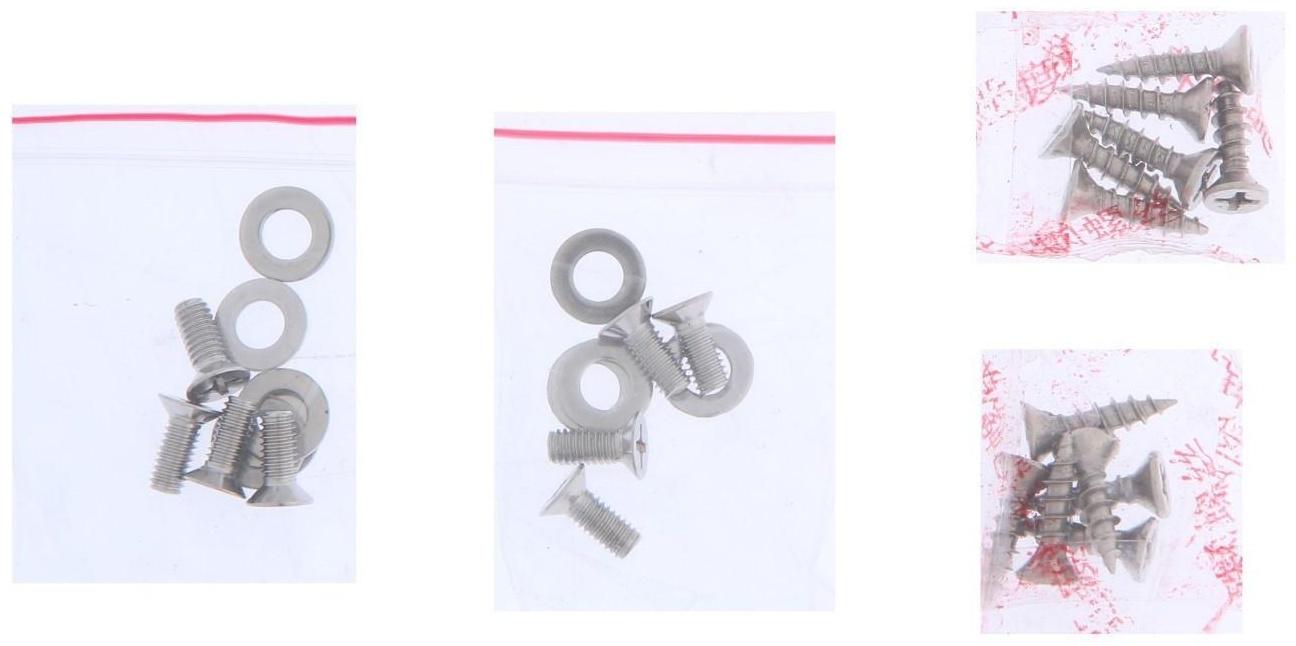 Комплект направляющих для поворотных дверей ТУНДРА L=600 мм., H=35 мм.