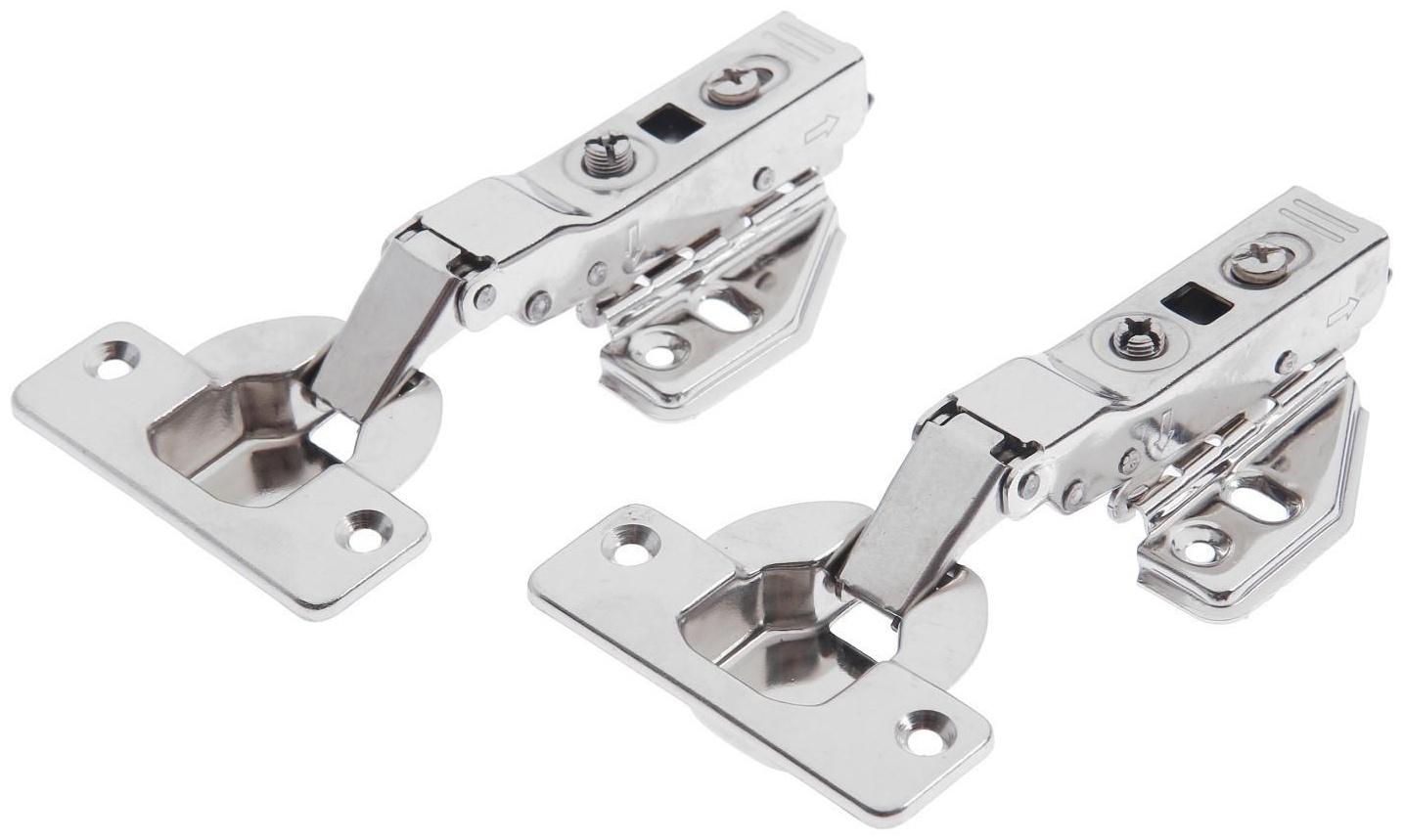 Комплект направляющих для поворотных дверей ТУНДРА L=600 мм., H=35 мм.