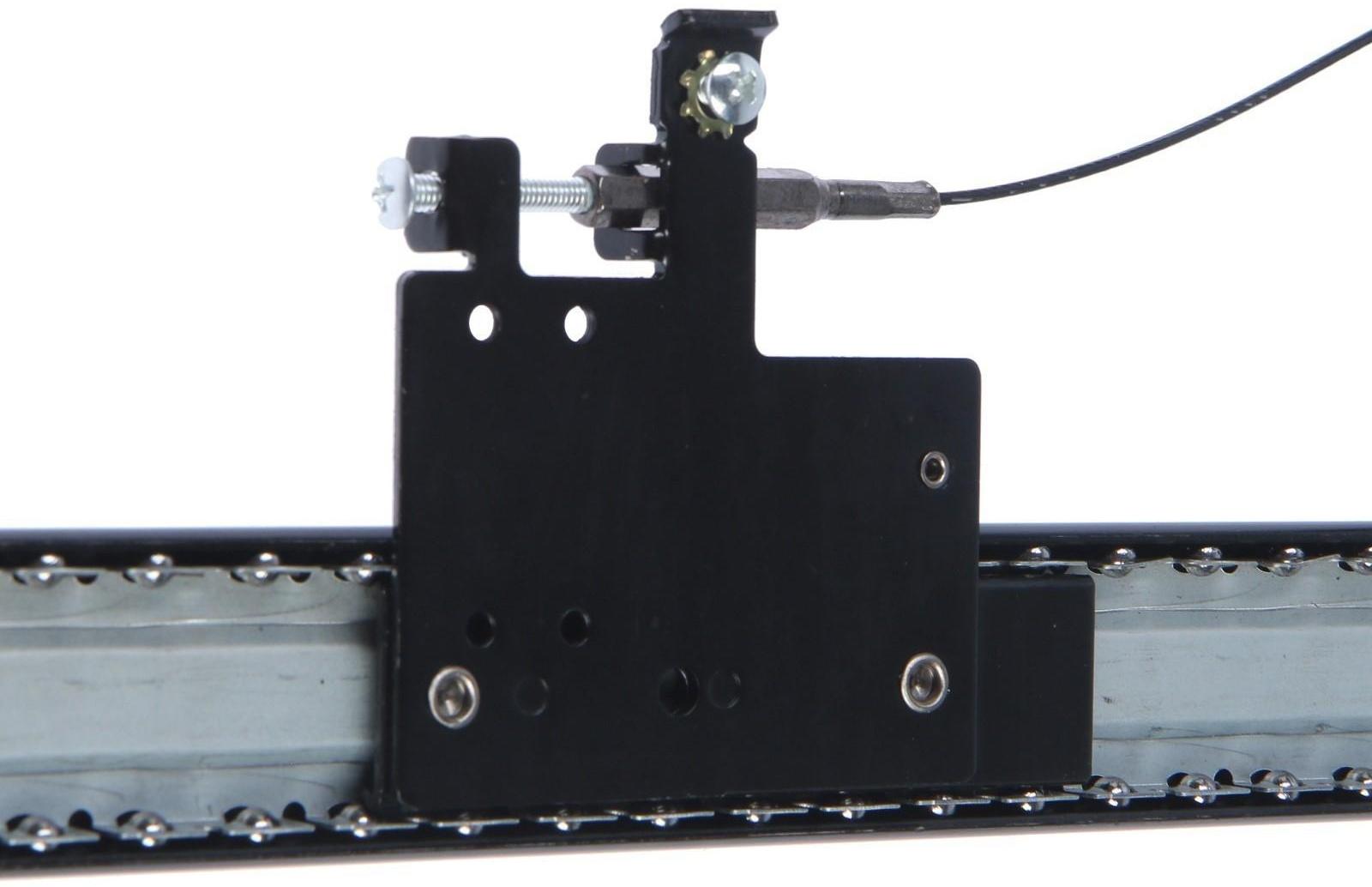 Комплект направляющих для поворотных дверей ТУНДРА L=600 мм., H=35 мм.