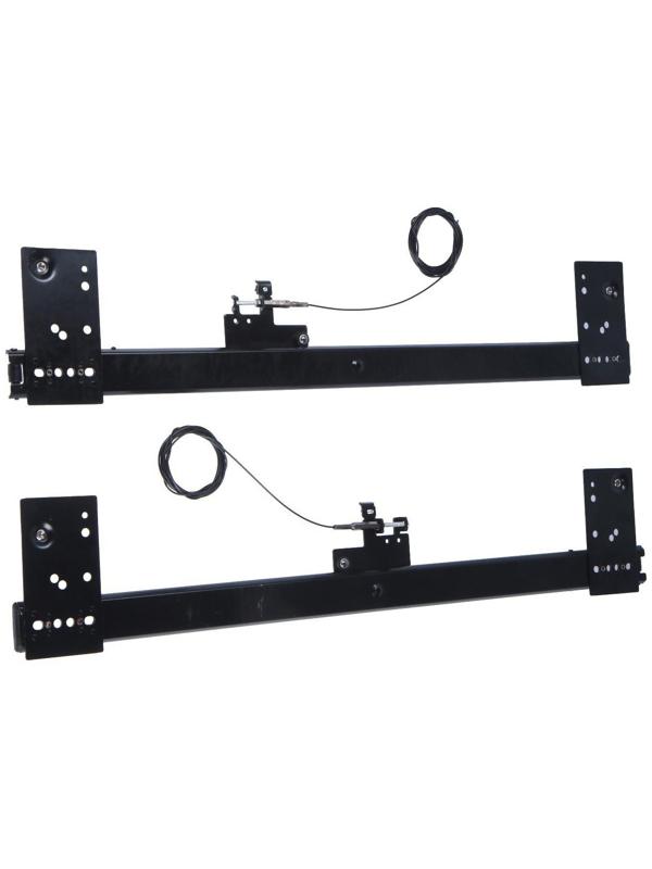 Комплект направляющих для поворотных дверей ТУНДРА L=600 мм., H=35 мм.