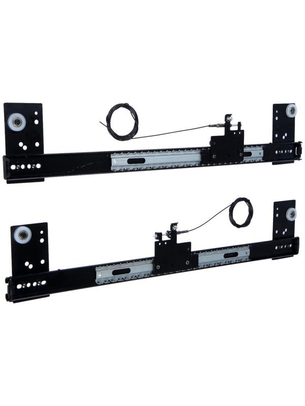 Комплект направляющих для поворотных дверей ТУНДРА L=600 мм., H=35 мм.