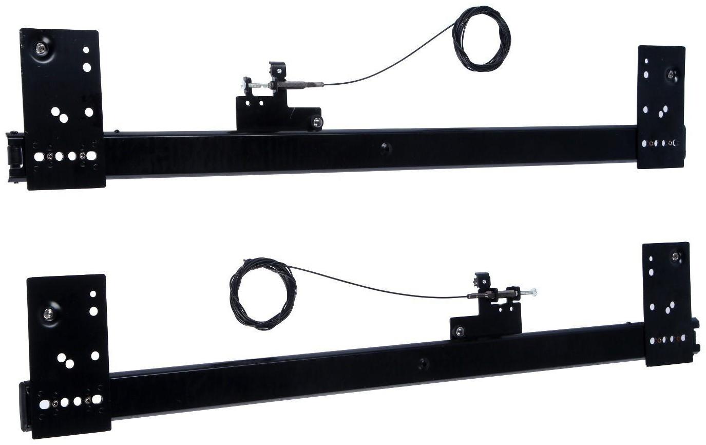 Комплект направляющих для поворотных дверей ТУНДРА L=650 мм., H=35 мм.