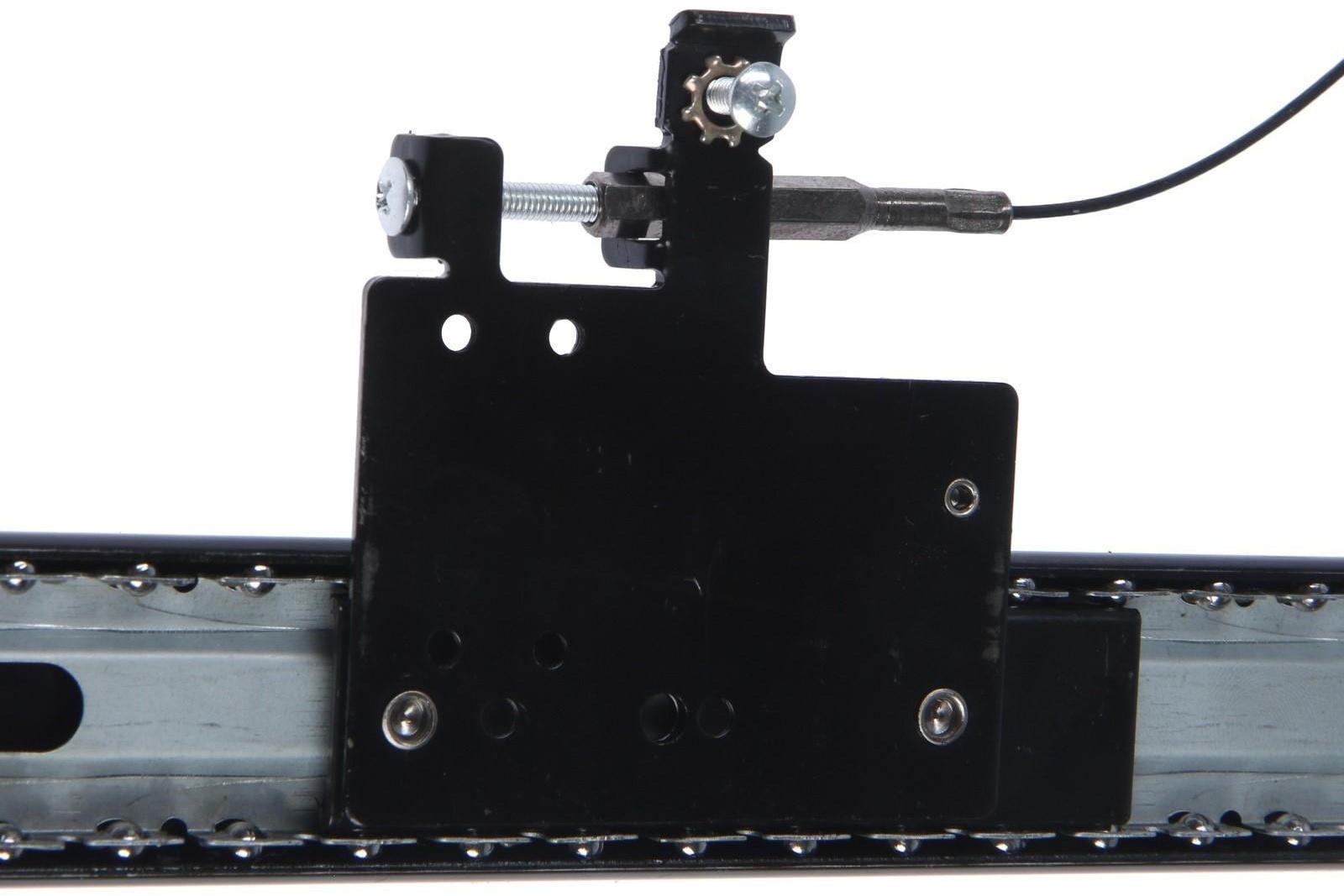 Комплект направляющих для поворотных дверей ТУНДРА L=650 мм., H=35 мм.