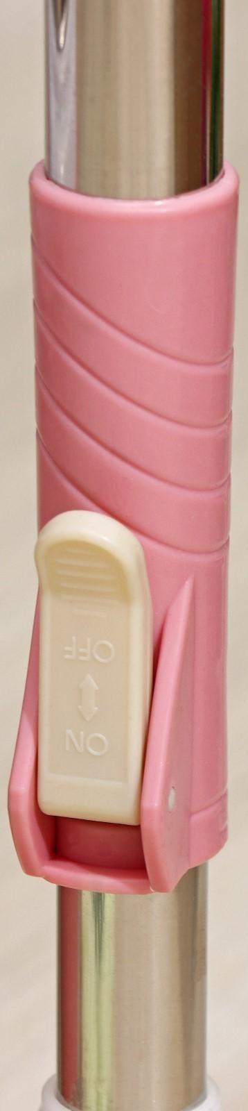 Швабра с отжимом и ведро с металлической центрифугой, 46,5×28,5×23,5 см, 10 л, телескопическая ручка 86-117,5 см, дополнительная насадка из микрофибры 15,5 см, цвет розовый