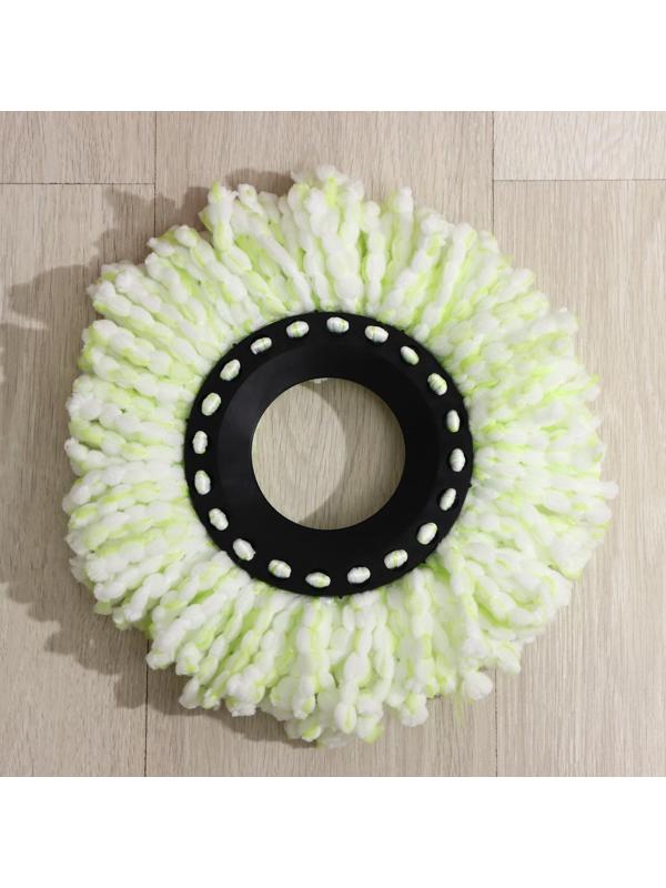 Швабра с отжимом и ведро с металлической центрифугой, 46,5×28,5×23,5 см, 10 л, телескопическая ручка 86-117,5 см, дополнительная насадка из микрофибры 15,5 см, цвет розовый