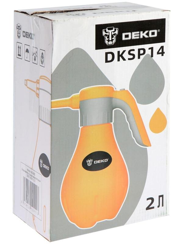 Распылитель аккумуляторный DEKO DKSP14, 3.7 В, 2 Ач, Li-ion, 2 л, 280 мл/мин, 2 режима