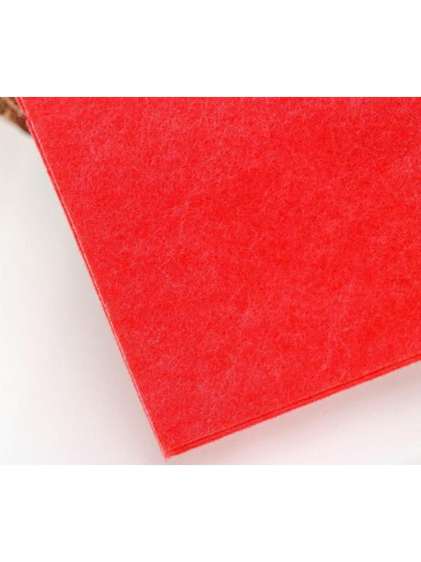 Салфетки вискозные универсальные Доляна, 3 шт, 30×38 см, цвет красный