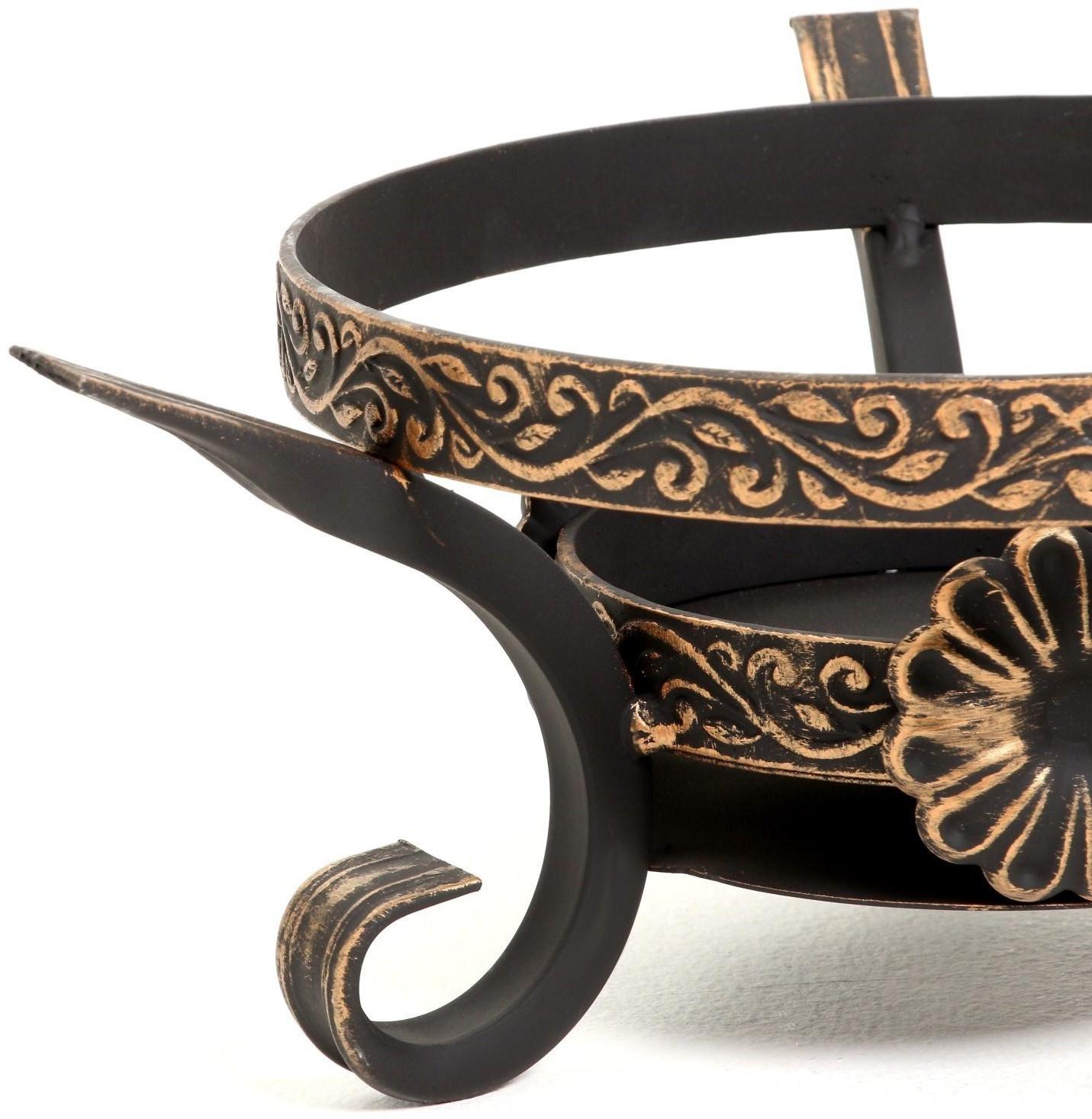 Подставка под садж, кованная 