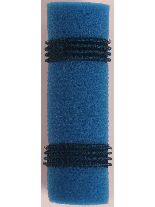 Бигуди с липучкой, d = 3 см, 9,5 см, 4 шт, цвет синий