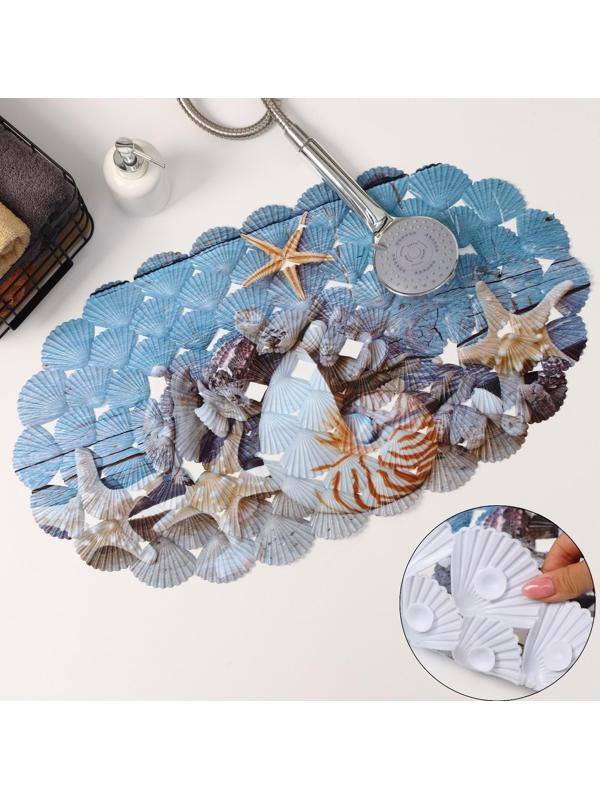 SPA-коврик для ванны на присосках Доляна «На дне моря», 36×67 см