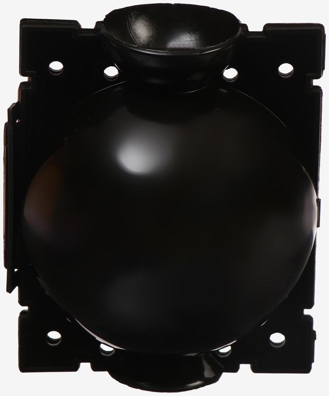 Шар для укоренения растений, d = 5,5 см, под ветку 0,5 см, чёрный