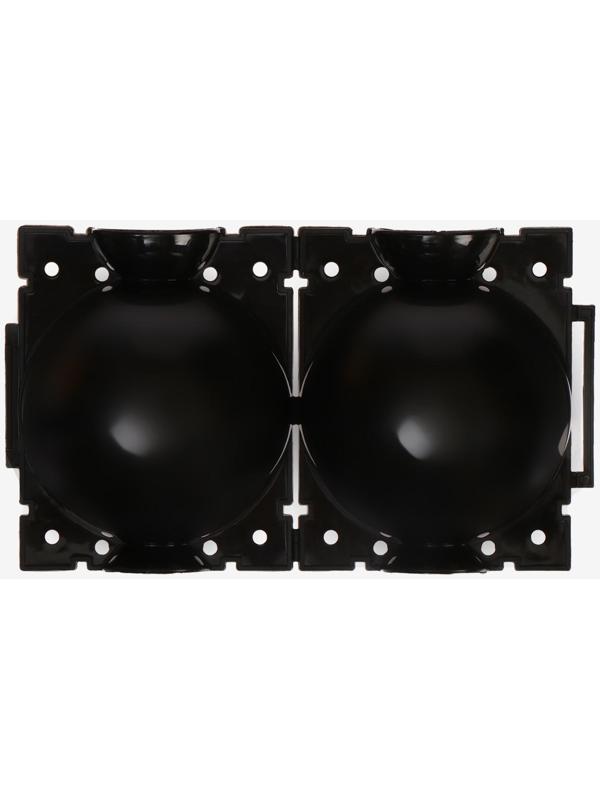 Шар для укоренения растений, d = 5,5 см, под ветку 0,5 см, чёрный