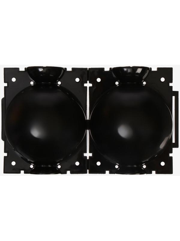 Шар для укоренения растений, d = 8 см, под ветку 1 см, чёрный