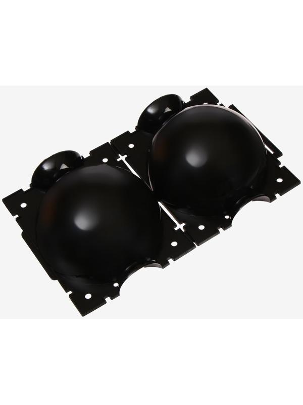 Шар для укоренения растений, d = 8 см, под ветку 1 см, чёрный