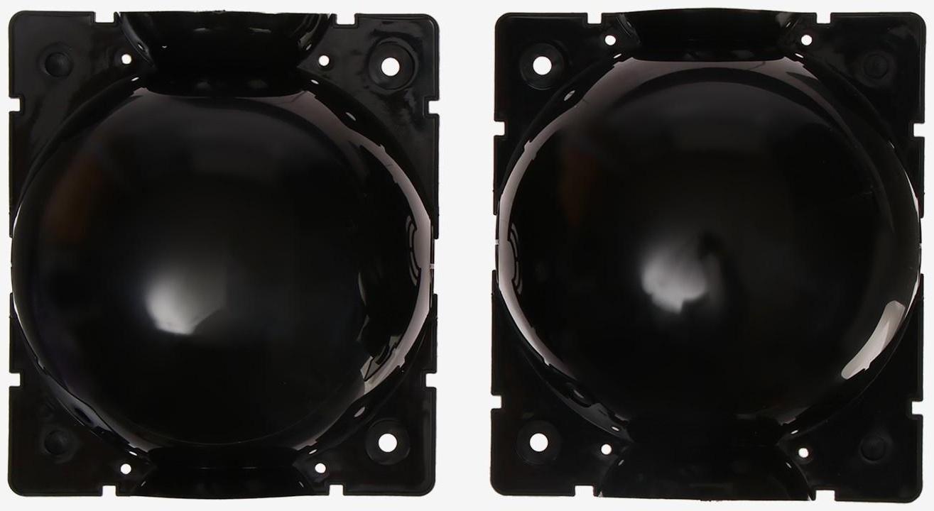 Шар для укоренения растений, d = 11,5 см, под ветку 1,6 см, чёрный