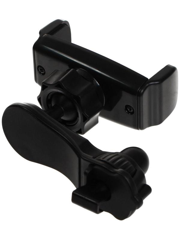 Держатель телефона Cartage в дефлектор, раздвижной 6-10 см, черный